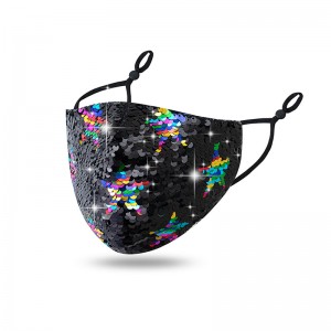 Face Sequined Star Maskes