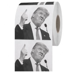 Colored Donald Trump Print 250Sheets /Roll Toilet Paper